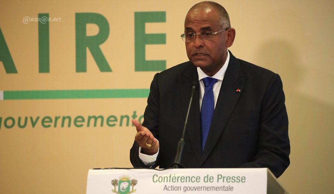 Côte d’Ivoire: face à la presse, le Premier ministre Achi annonce la reprise du dialogue politique