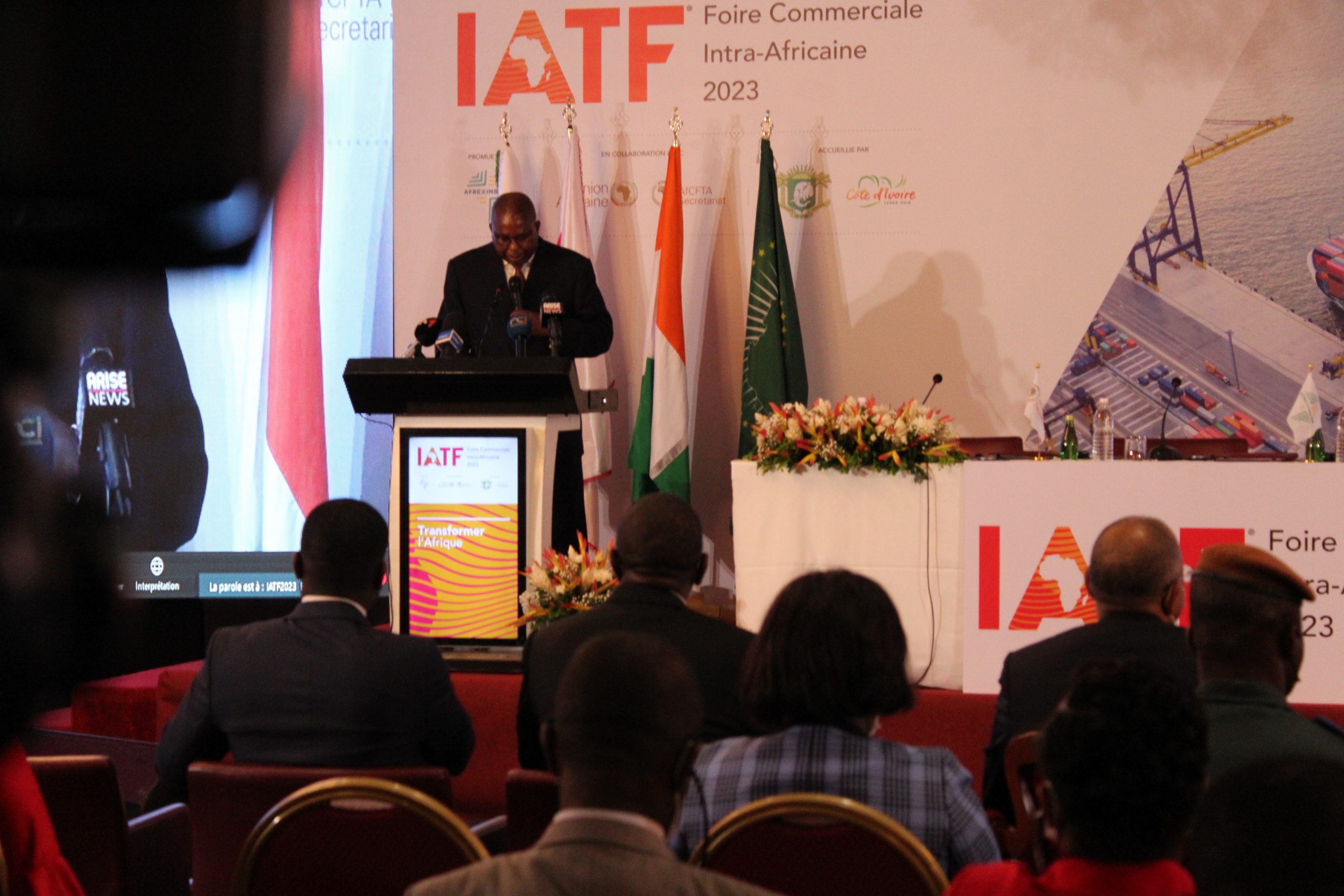 Côte d’Ivoire : Foire Commerciale Inter-Africaine (IATF) 2023 A Abidjan/Cérémonie officielle de signature de la convention d’accueil