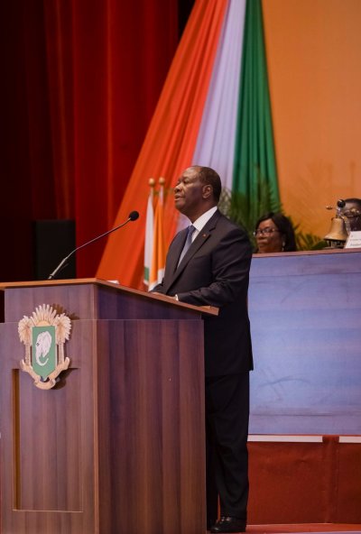 Santé : face au Parlement réuni en congrès à Yamoussoukro, le Président Alassane Ouattara présente les efforts de la Côte d’Ivoire