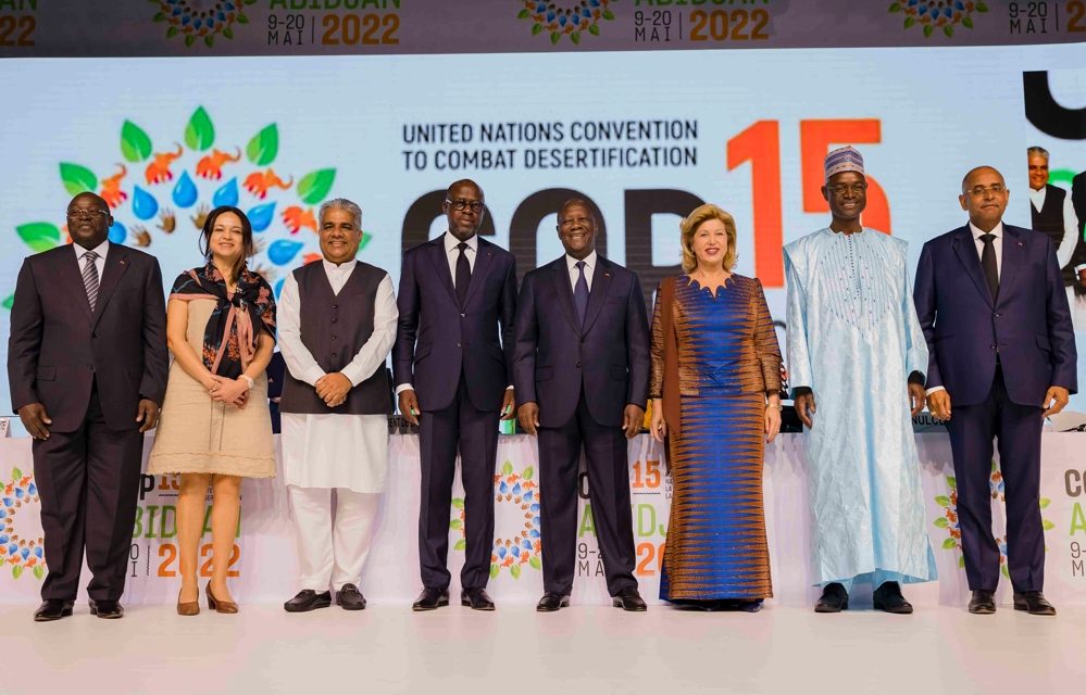 15e conférence des parties à la Convention des Nations Unies sur la lutte contre la désertification: le Président Alassane Ouattara a procédé l’ouverture officielle des travaux