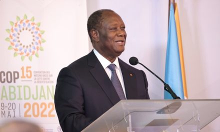Cop 15 : le Président de la République, Alassane Ouattara ouvre officiellement, à Abidjan, la 15e conférence des Nations unies sur la désertification et la sécheresse.