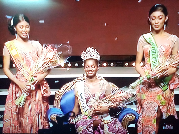 Miss CI 2022 : Marlène Kany Kouassi élue reine de la beauté ivoirienne