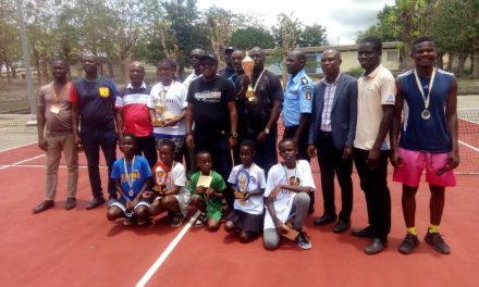 Toumodi-Activites communales de vacances/Le Maire Idrissa Kone soutient le tennis et s’engage a le vulgariser dans la cite