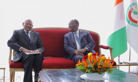 DIPLOMATIE : Le Chef de l’Etat a eu un entretien avec un Emissaire du Président du Conseil militaire de transition du Tchad