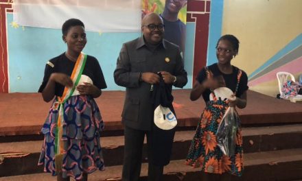 Toumodi-Camp des leaders 2022/La presidente nationale de la federation des conseils communaux des enfants de Cote d’Ivoire plaide pour une baisse du taux de grossesse en milieu scolaire