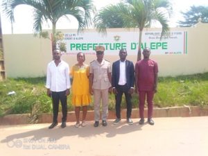 Alépé:Action citoyenne/Le conseil national des jeunes soulage la préfecture