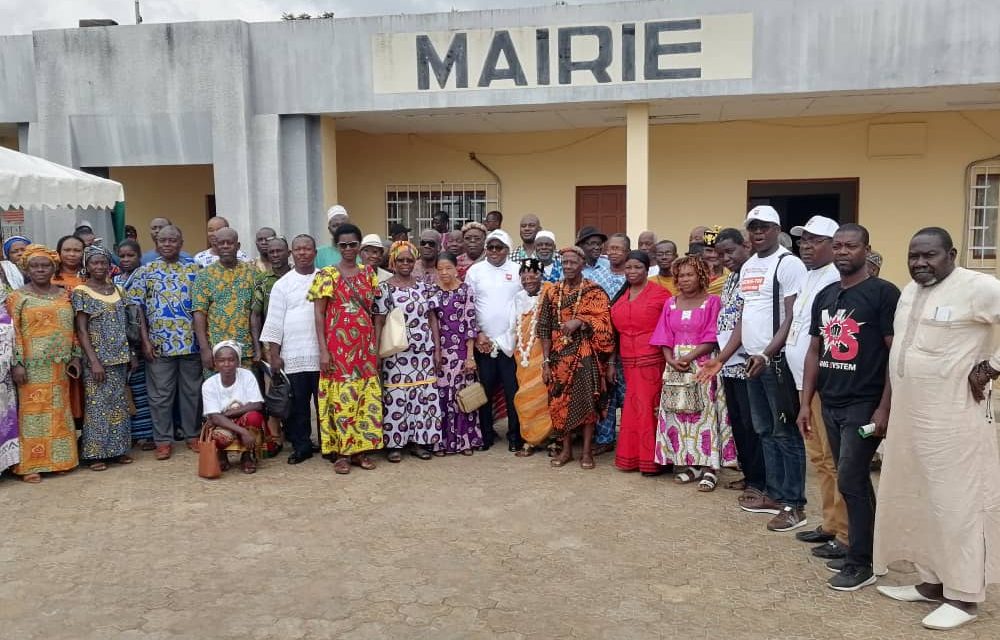Toumodi -Enrôlement/Le Maire Idrissa Kone communique pour renforcer le message de la CEI