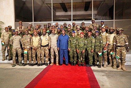 « Nous sommes heureux et soulagés d’avoir retrouvé notre mère patrie. » porte-parole des 46 soldats