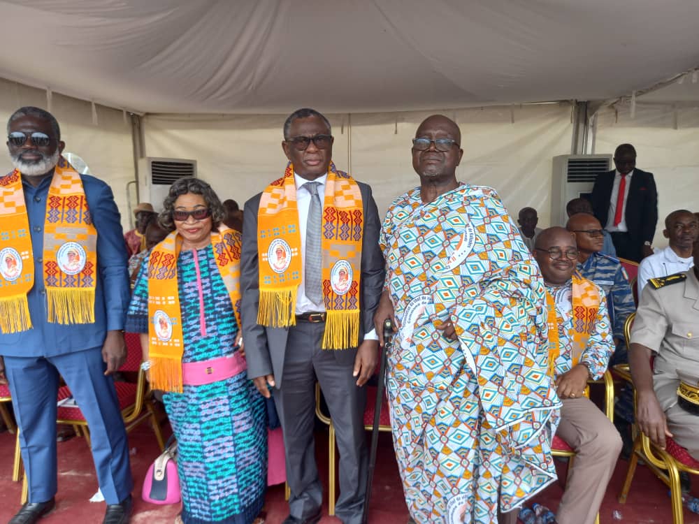 Intronisation du 9ème chef de Kahankro/Le mémorialiste Frédéric Tanoh-Niangoin fait une communication inédite sur l’histoire de ce village.