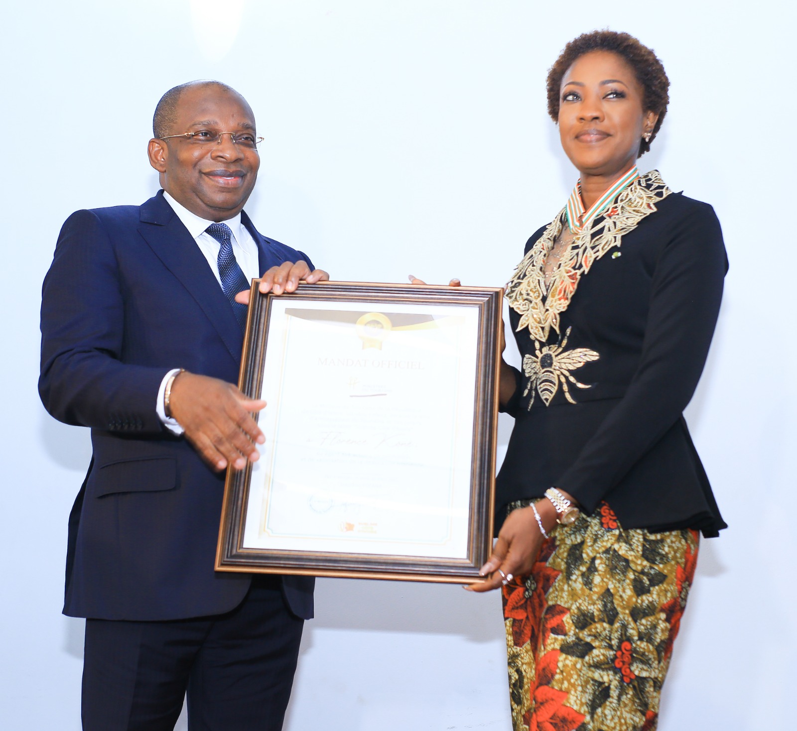 Côte d’Ivoire : Florence Koné, promotrice du Festival des grillades honorée