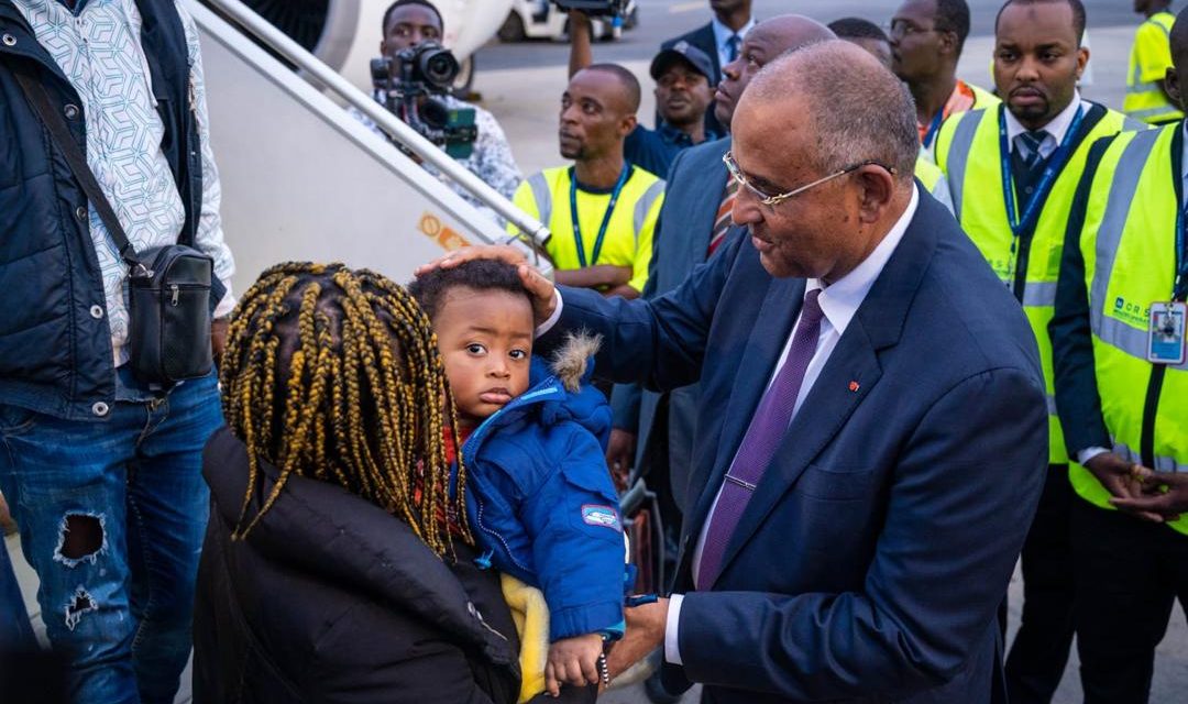 Rapatriement volontaire des ivoiriens  en Tunisie/L’ arrivée de la première vague