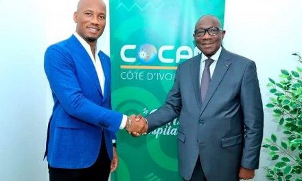COCAN 2023 : Didier Drogba chez le ministre Amichia, hier: « Je suis venu lui dire ma disponibilité pour l’organisation de la CAN… »