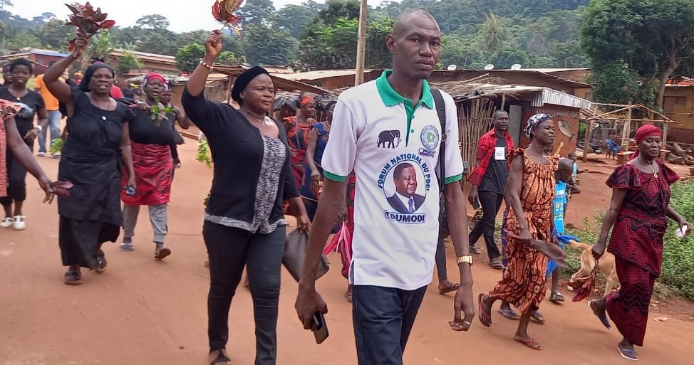 Toumodi-Forum PDCI-Rda/ Le départemental Saint David Kouakou demande aux militants de se relever pour la survie du parti.