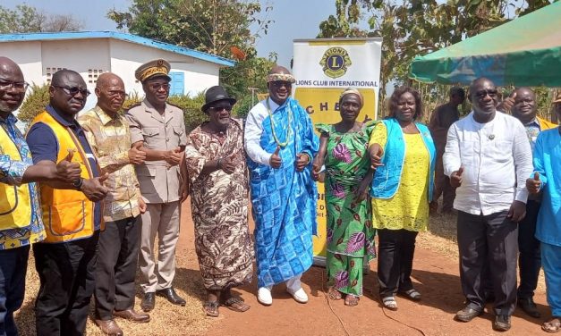 Molonou-Nanafoues Dépistage du diabète/Le Lion’s Club Tiébissou TCHEWI à l’ouvrage