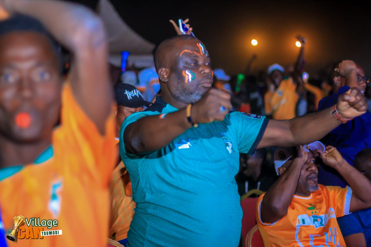 Bonne Ambiance au Village CAN de Toumodi/Olivier Koffi croit fort aux Éléphants.