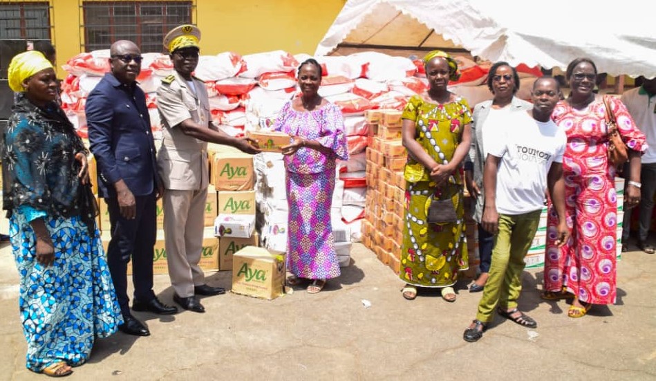 Toumodi/ Distribution de kits alimentaires aux ménages vulnérables