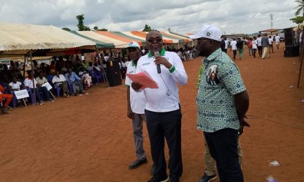 Didievi-Meeting de protestation contre la tentative de radiation du Président Tidjane Thiam