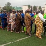 football vacances/ La finale du tournoi de la première Dame à Abobo