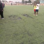 Lucarne : la pelouse du complexe sportif d’Abobo en état de dégradation avancée