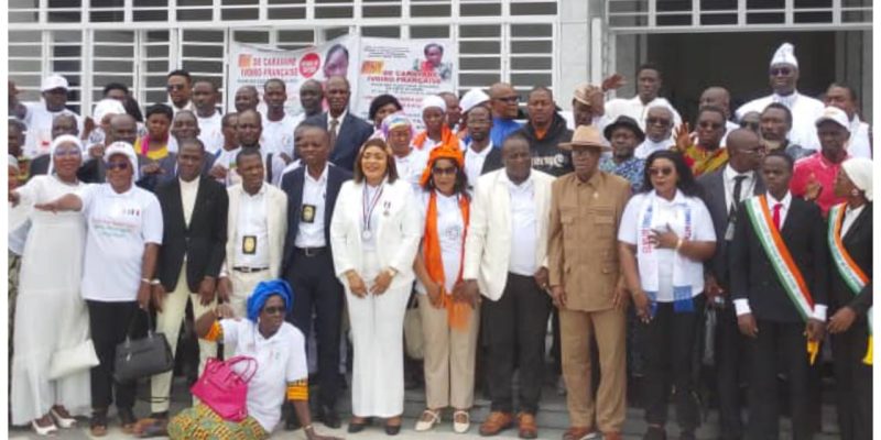 Présidentielle 2025/ Abobo lance la caravane ivoiro-française pour des élections apaisées