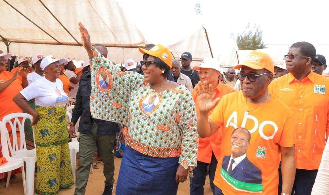 Côte d’Ivoire: Campagne Présidentielle du RHDP dans le Sud-Comoé.