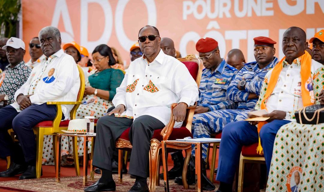 Côte d’Ivoire: Le Bounkani et le Gontougo réaffirment leur soutien au candidat du RHDP Alassane Ouattara pour la présidentielle 2025