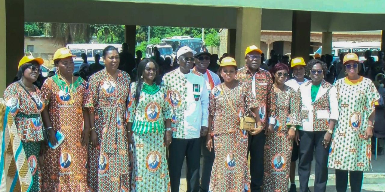 Côte d’Ivoire: Meeting de clôture de la Campagne Présidentielle a Raviart
