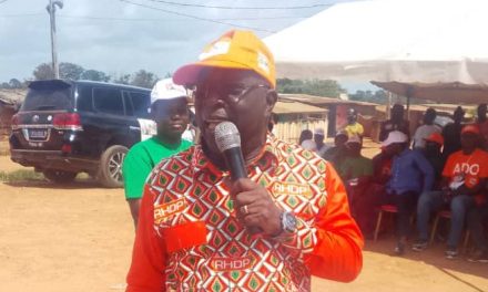 Côte d’Ivoire: Meeting de clôture de Djekanou Sous-Préfecture.