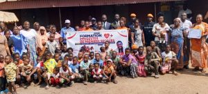 Formation aux gestes de premiers secours au grand marché de Toumodi